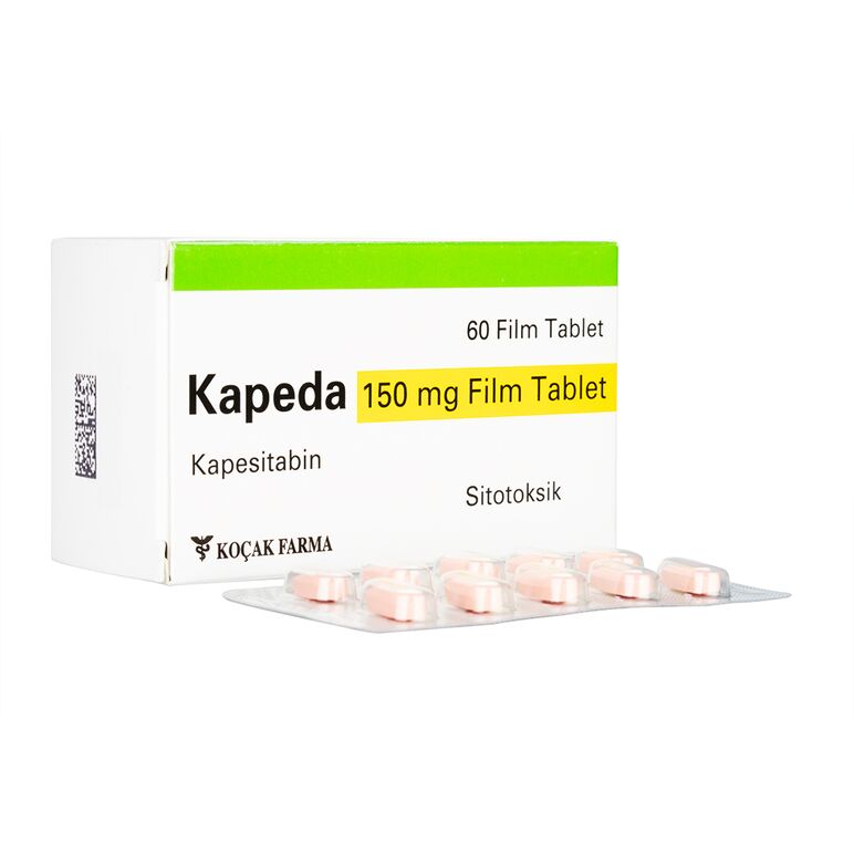 カペダ150mg60錠 1箱:個人輸入代行Yokohama Media