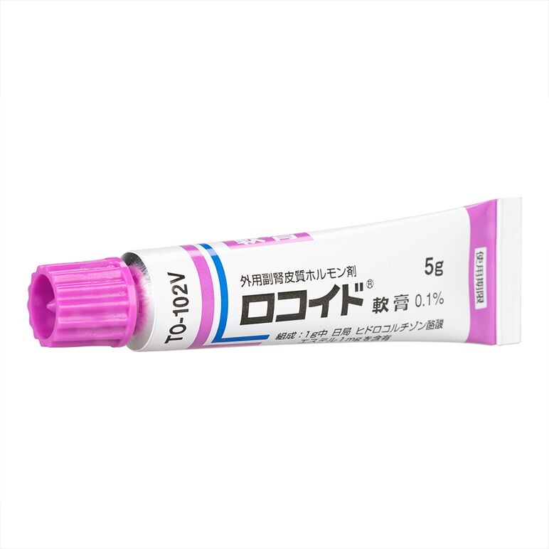 ロコイド軟膏0.1%5g 1本:個人輸入代行Yokohama Media