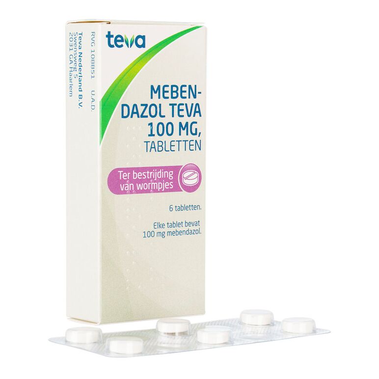 メベンダゾール100mg6錠 1箱:個人輸入代行Yokohama Media