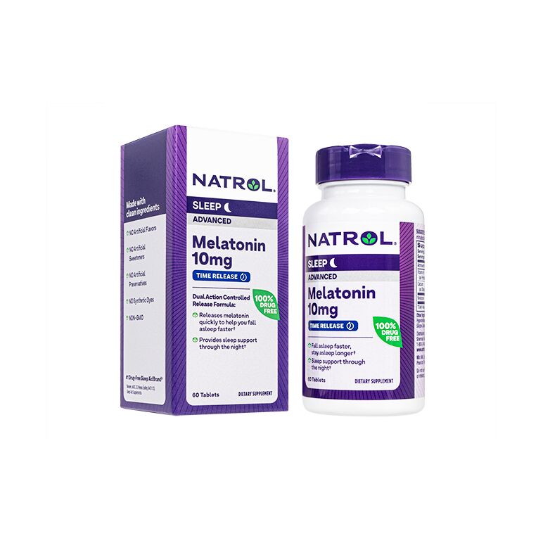 (Natrol)アドバンスドスリープメラトニン10mg60錠 1本:個人輸入代行Yokohama Media