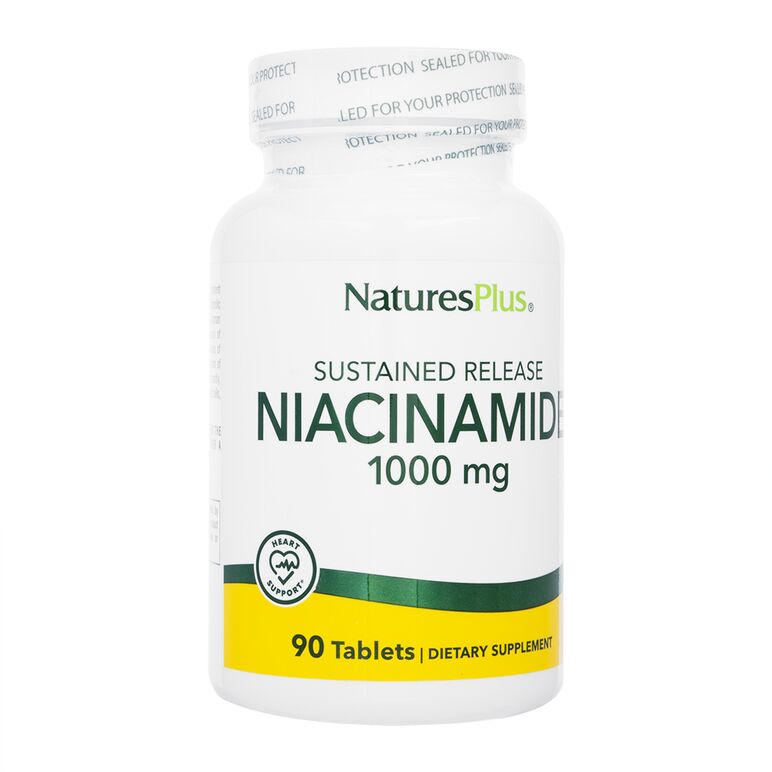 サステインドリリースナイアシンアミド1000mg90錠(NaturesPlus) 1本:個人輸入代行Yokohama Media