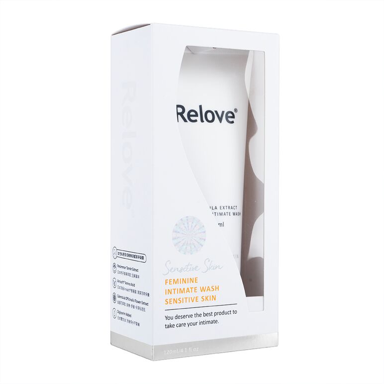 (Relove)フェミニンインティメイトウォッシュ・センシティブスキン120ml 1本:個人輸入代行Yokohama Media