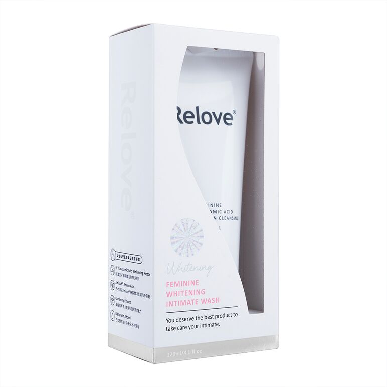 (Relove)フェミニンインティメイトウォッシュ・ホワイトニング120ml 1本:個人輸入代行Yokohama Media