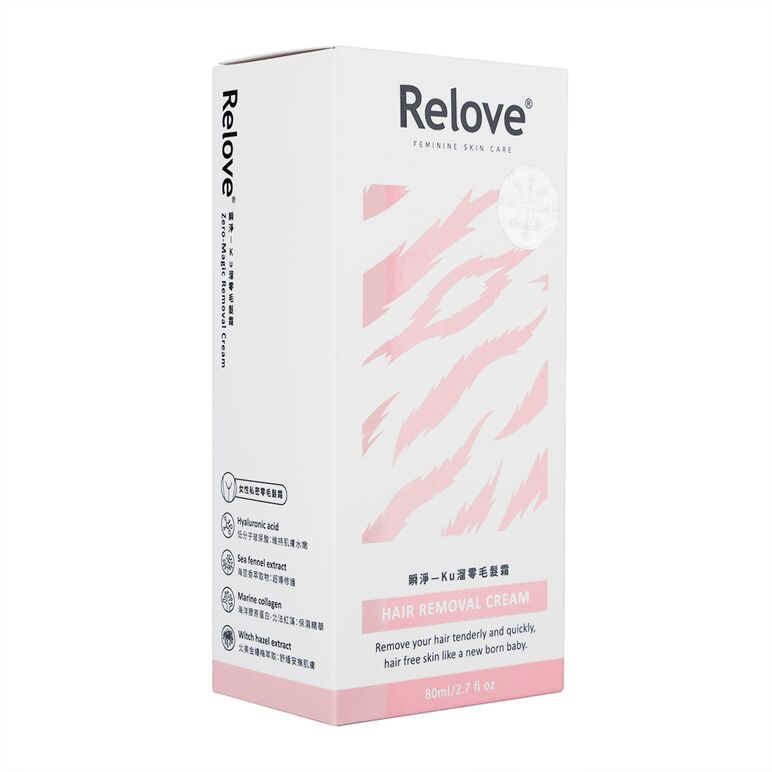 (Relove)ヘアリムーバルクリーム80ml 1箱:個人輸入代行Yokohama Media