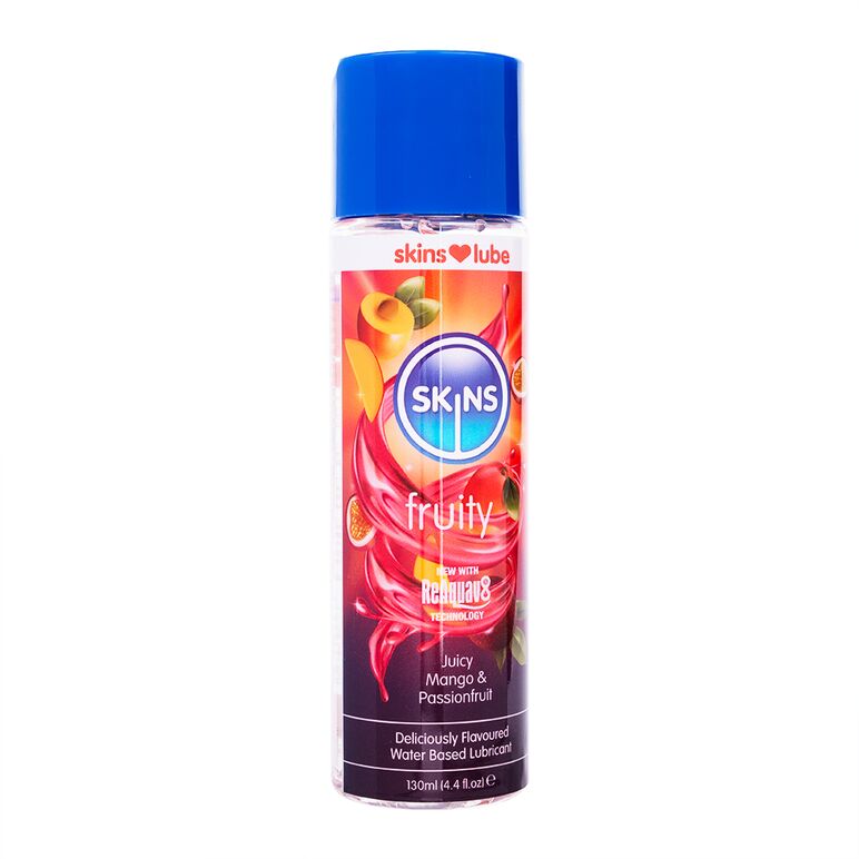(Skins)フルーティウォーターベースルブリカント(マンゴー&パッションフルーツ)130ml 1本:個人輸入代行Yokohama Media