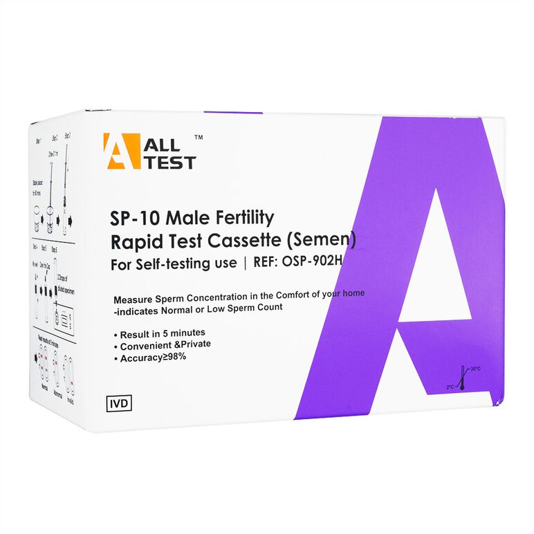 SP-10男性ファティリティ迅速検査キット(シーメン) 1箱:個人輸入代行Yokohama Media