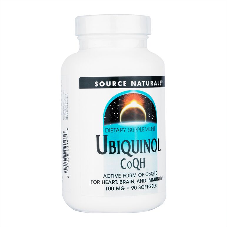 ユビキノールCoQH100mg90錠(SourceNaturals) 1本:個人輸入代行Yokohama Media