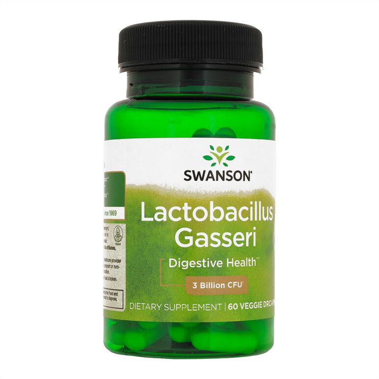 ラクトバチルスガセリ15mg60錠(Swanson) 1本:個人輸入代行Yokohama Media