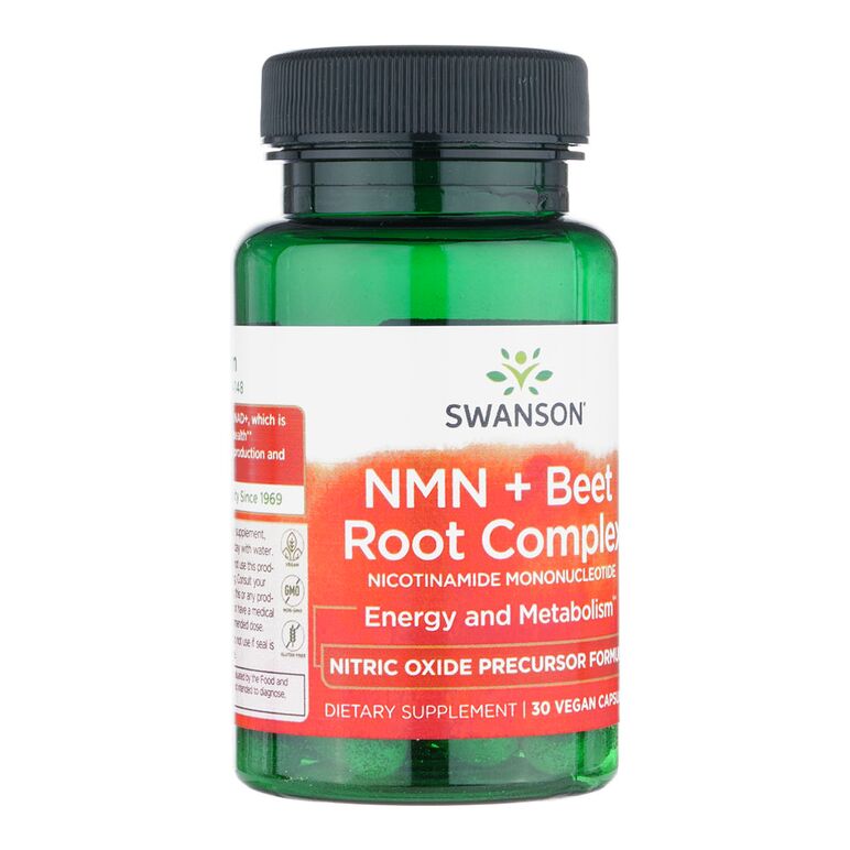 NMN+ビーツルートコンプレックス30錠(Swanson) 1本:個人輸入代行Yokohama Media