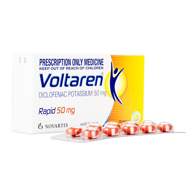 ボルタレンラピッド50mg20錠 1箱:個人輸入代行Yokohama Media