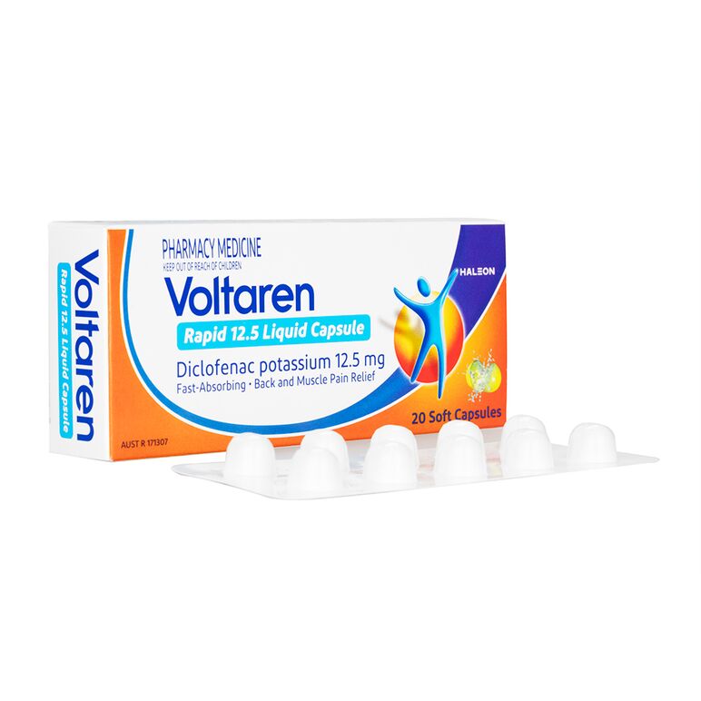 ボルタレンラピッド12.5mg20錠 1箱:個人輸入代行Yokohama Media