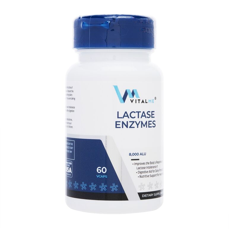 ラクターゼエンザイム80mg60錠(バイタルミー) 1本:個人輸入代行Yokohama Media