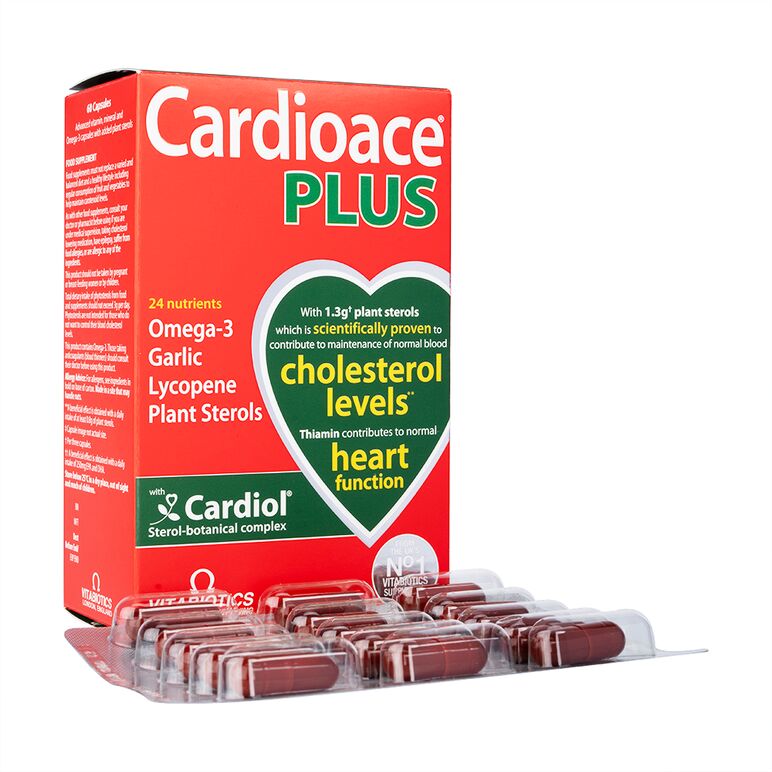 カーディオエース・プラス60錠(Vitabiotics) 1箱:個人輸入代行Yokohama Media