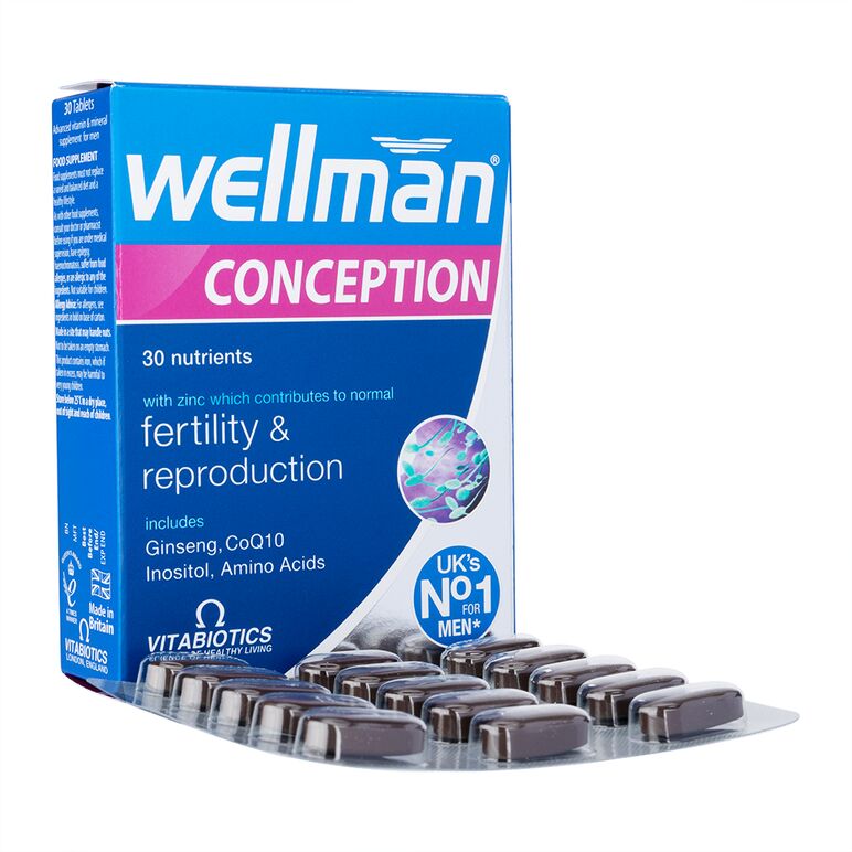 ウェルマン・コンセプション30錠(Vitabiotics) 1箱:個人輸入代行Yokohama Media