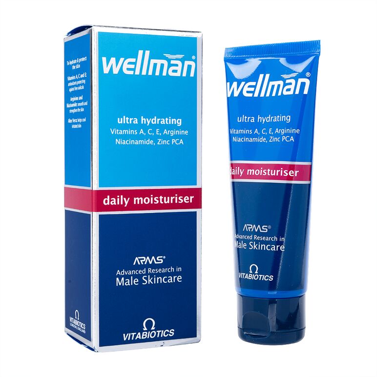 (Vitabiotics)ウェルマン・デイリーモイスチャライザー50ml 1本:個人輸入代行Yokohama Media