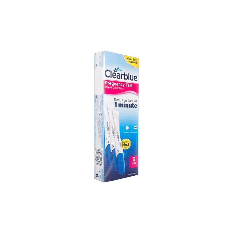 迅速妊娠検査薬3回分(Clearblue):個人輸入代行Yokohama Media