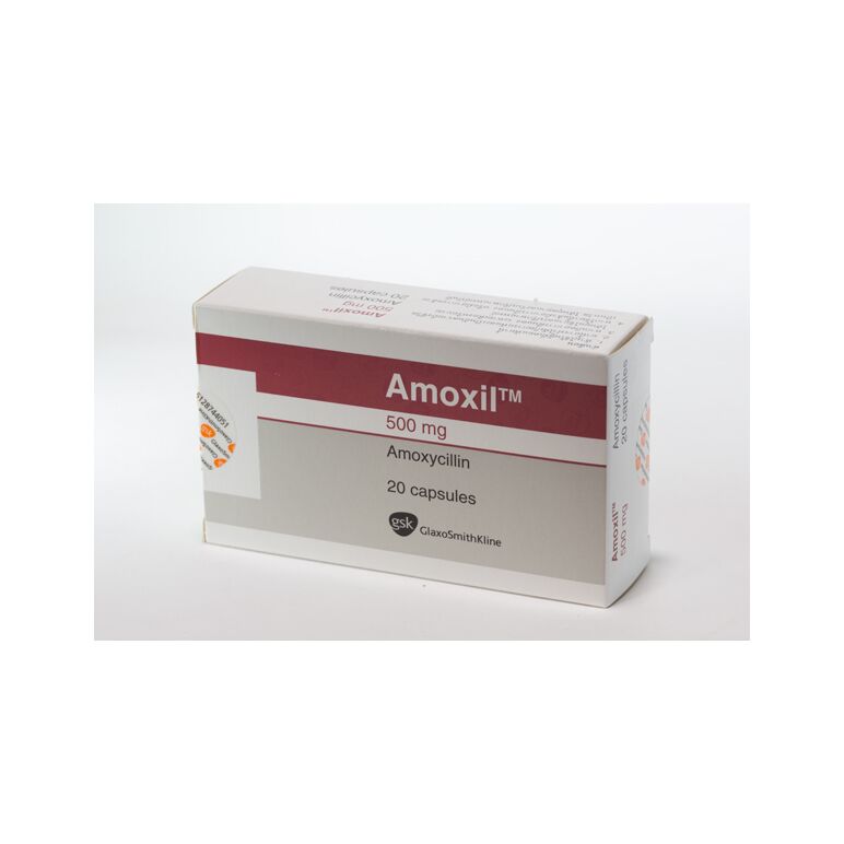 AMOXIL(Amoxycillin) 500mg 20カプセル入り:個人輸入代行Yokohama Media