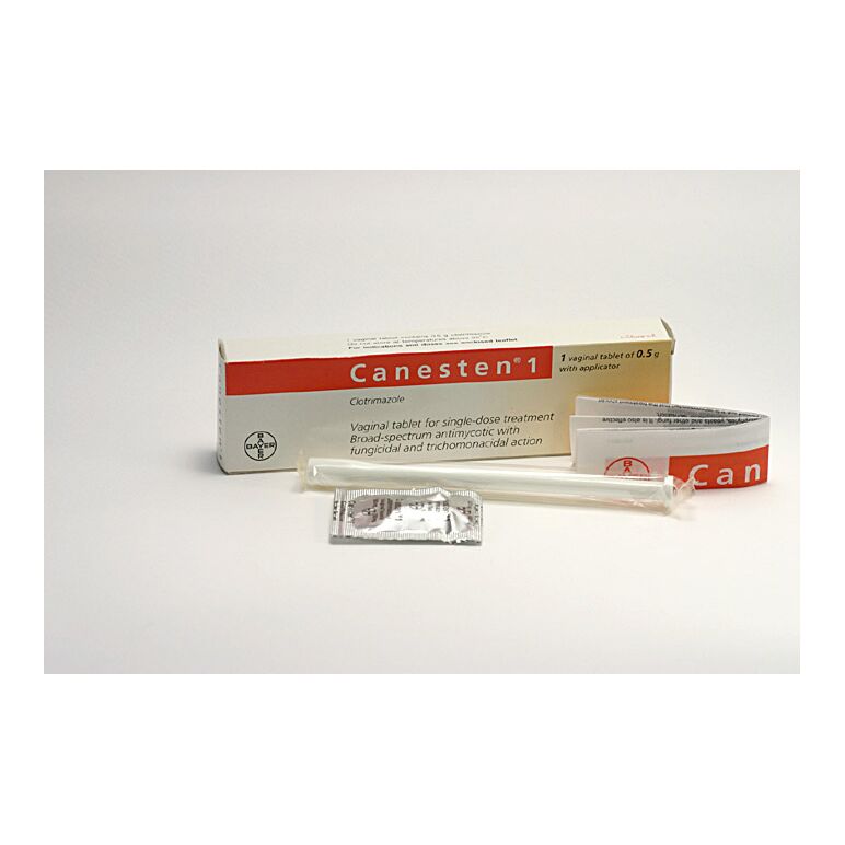 CANESTEN-1 (Clotrimazole　クロトリマゾール)500mg１錠入り:個人輸入代行Yokohama Media