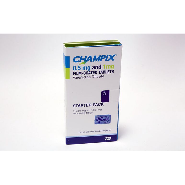 チャンピックスCHAMPIX STARTER PACK(0.5mg11tab+1mg14tab):個人輸入代行Yokohama Media