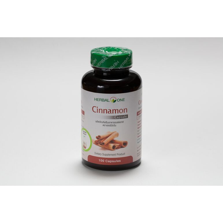 ハーバルワン シナモンカプセル Cinnamon Capsule (HERBAL ONE)100カプセル:個人輸入代行Yokohama Media
