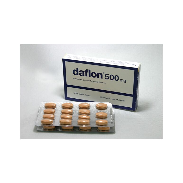 ダフロン daflon 500mg 30錠(15錠×2シート):個人輸入代行Yokohama Media