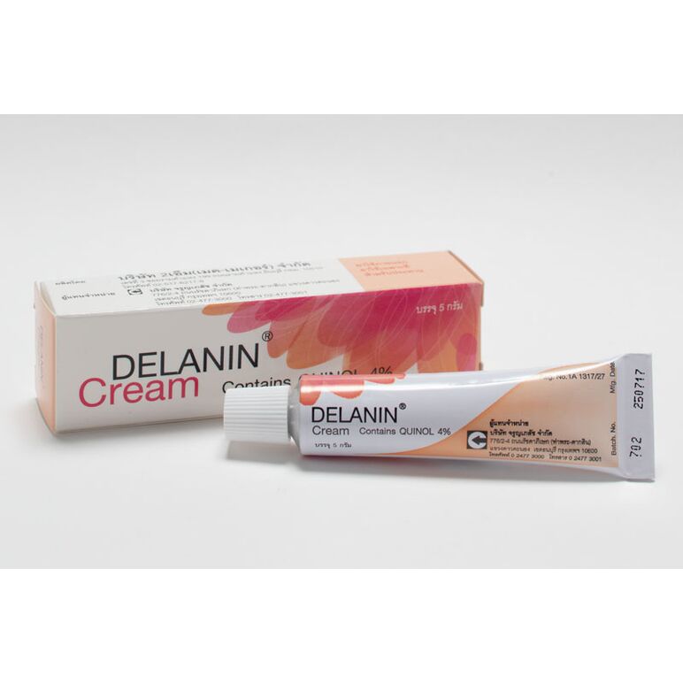 デラニンクリームDELANIN CREAM(Quinol 4%)5g:個人輸入代行Yokohama Media
