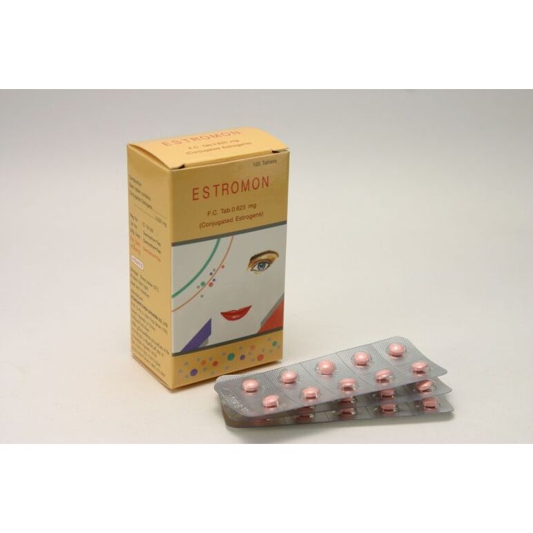 ESTROMON 0.625mg 100錠（10錠×10シート入り）:個人輸入代行Yokohama Media
