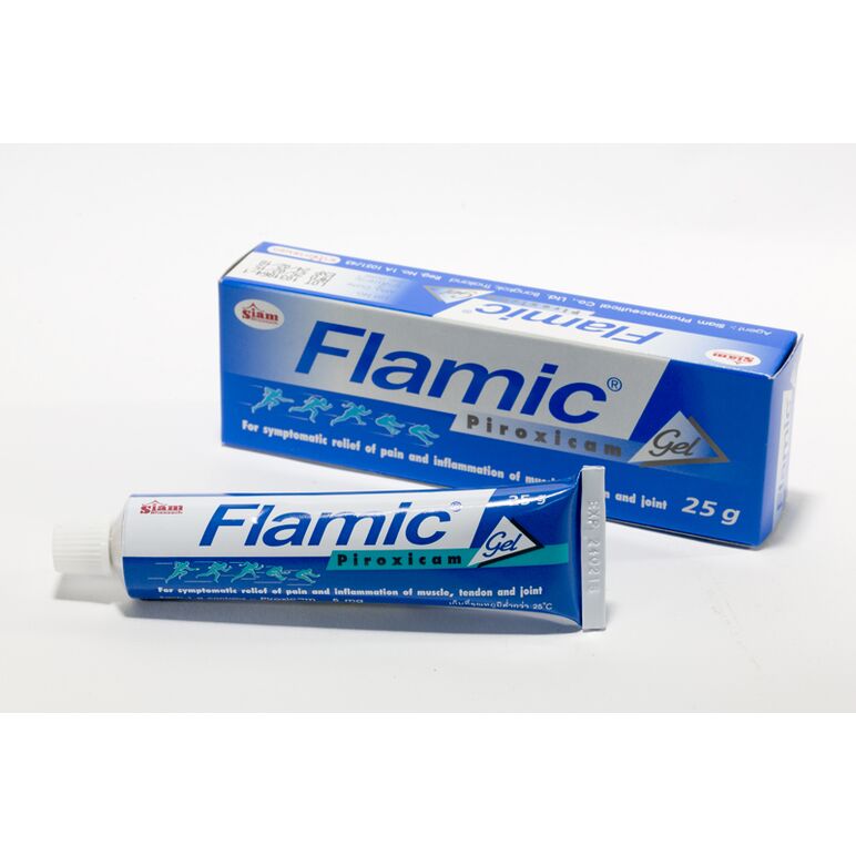 フラミック・ジェル FLAMIC 25g (Piroxicam Gel):個人輸入代行Yokohama Media
