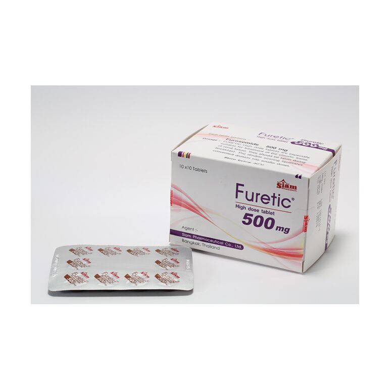 FURETIC (Furosemide500mg) 10錠×10シート:個人輸入代行Yokohama Media