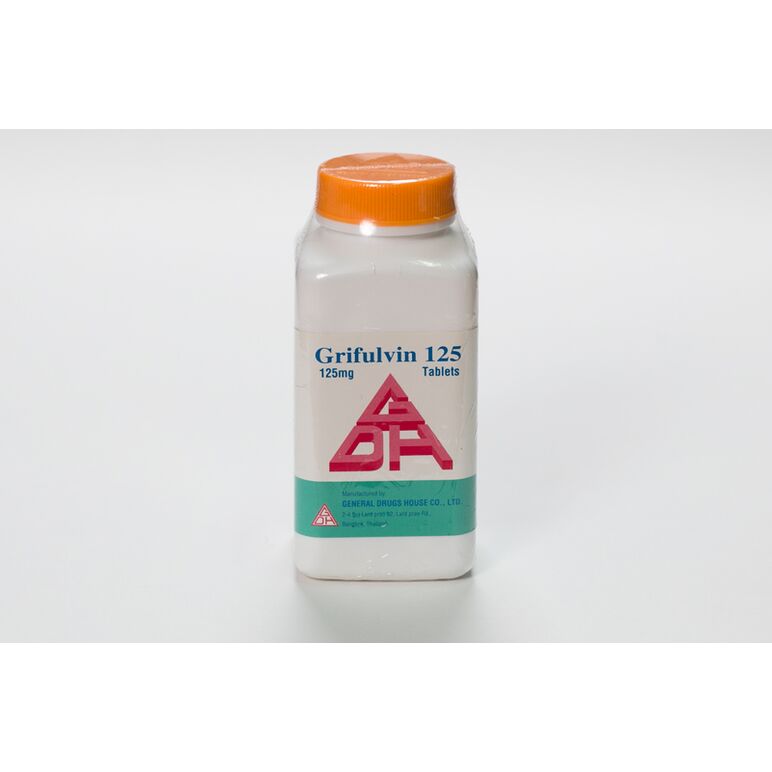 グリフルビンGRIFLVIN 125mg1000錠入り 1本:個人輸入代行Yokohama Media