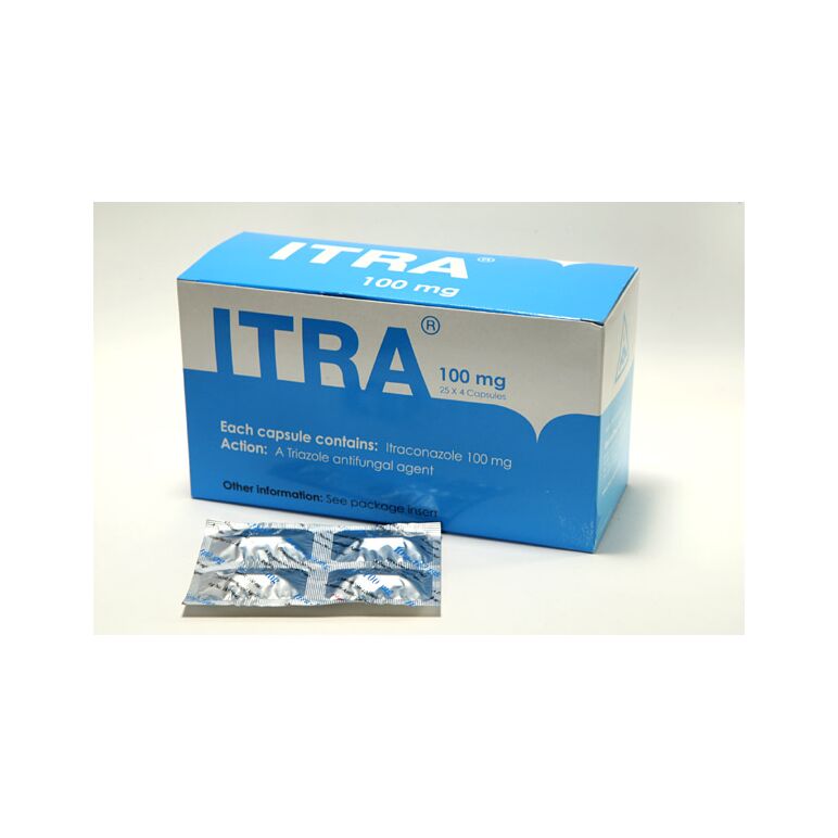 Itra (itraconazole) 100mg　4caps x 1シート:個人輸入代行Yokohama Media