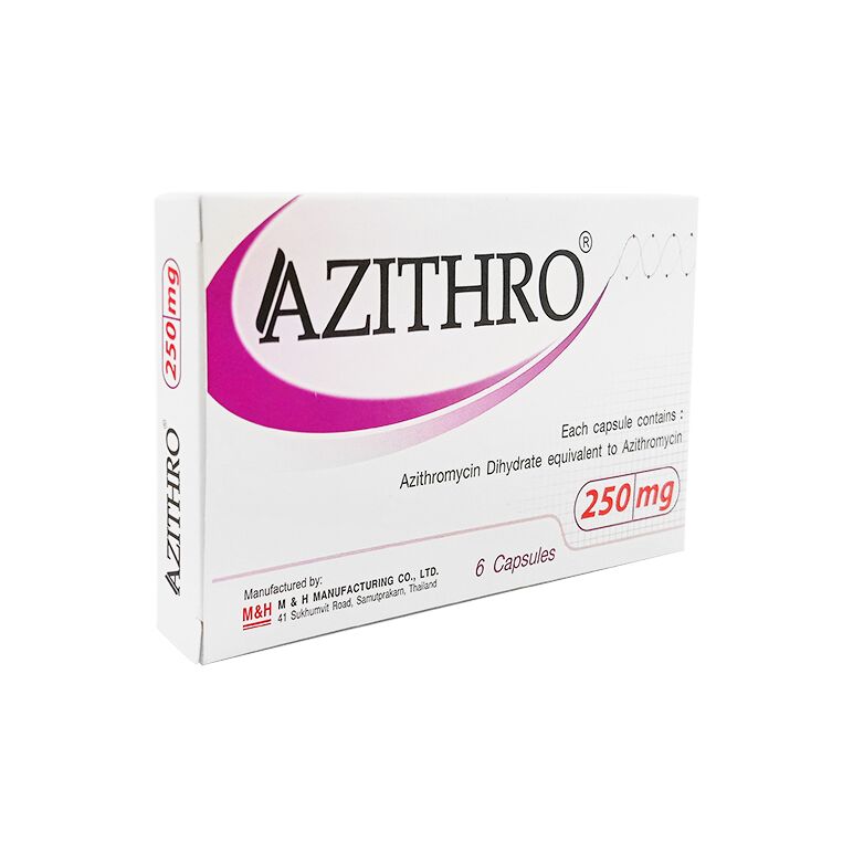 アジスロ250mg6錠:個人輸入代行Yokohama Media