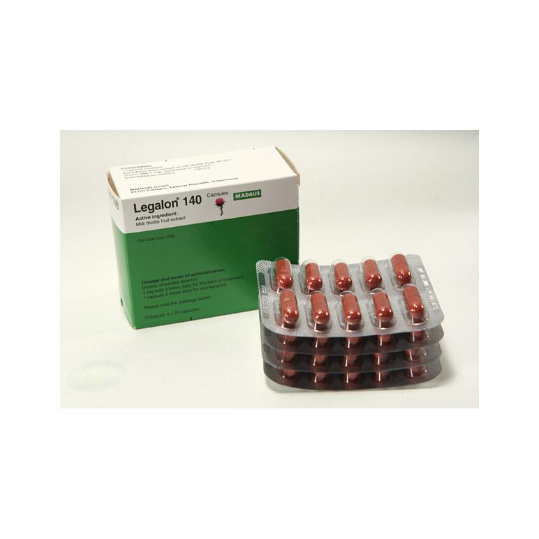 LEGALON 140 　(Silymarin 140mg) 　40カプセル入り:個人輸入代行Yokohama Media