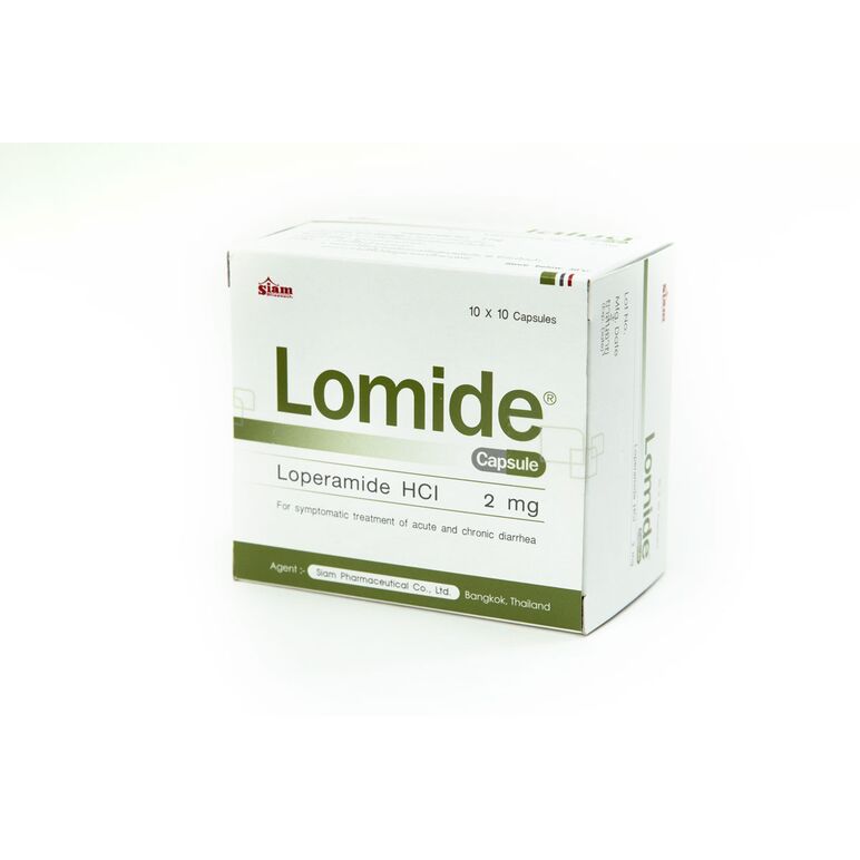 ロミドLomide(ロペラミド Loperamide HCL 2mg)100カプセル入り:個人輸入代行Yokohama Media
