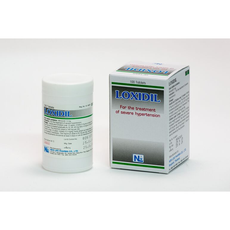 ロキシジル5 LOXIDIL5(minoxidil5mg)100錠入り 1本:個人輸入代行Yokohama Media