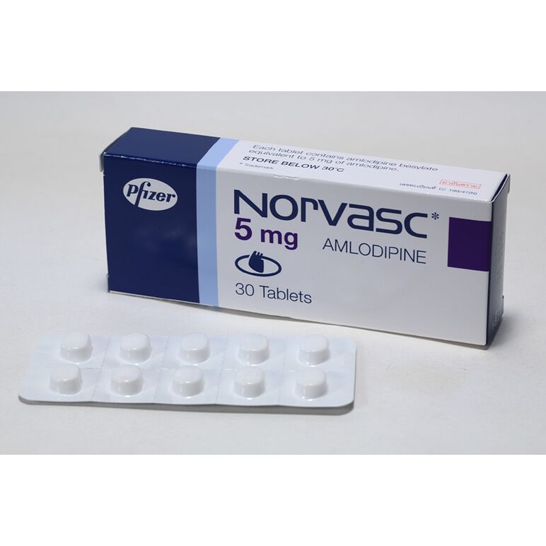 ノルバスク NORVASC 5mg 10錠入り3シート×:個人輸入代行Yokohama Media