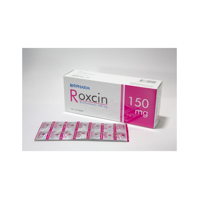 ロキシンROXCIN(Roxithromycin)150mg10錠×10シート入り:個人輸入代行Yokohama Media