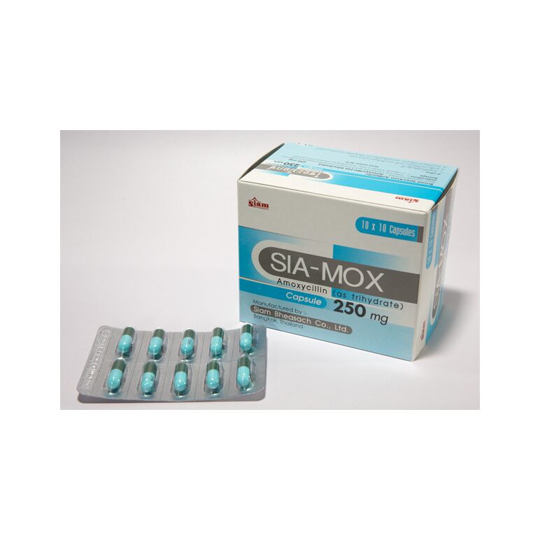 サイアモックスSIA-MOX250mg10錠×10シート入り:個人輸入代行Yokohama Media