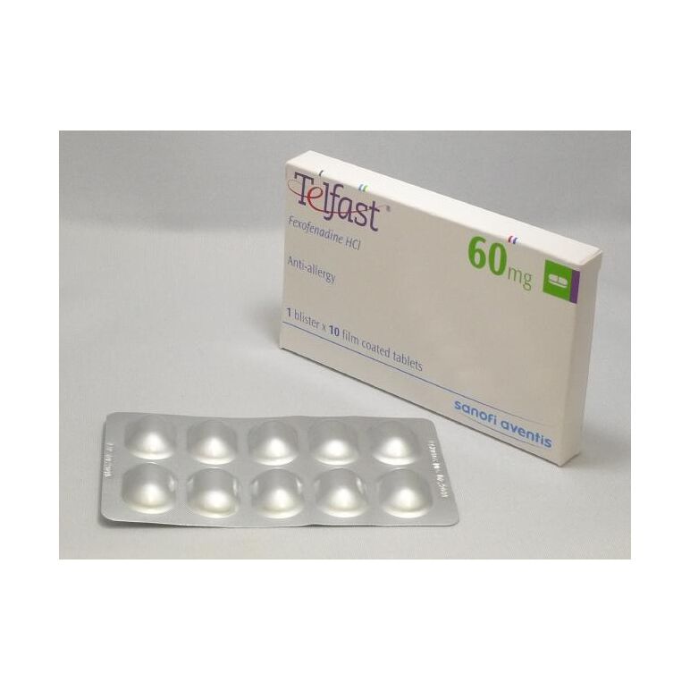 TELFAST テルファースト(Fexofenadine HCL 60mg)１０錠:個人輸入代行Yokohama Media