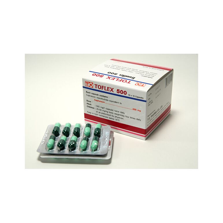 トフレックス500 TOFLEX 500mg10錠×1シート:個人輸入代行Yokohama Media
