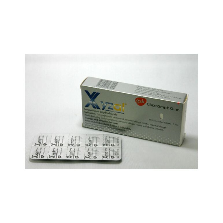 サイザル (XYZAL) レボセチリジン levocetirizine dihydrochloride 5mg10錠入り1シート×:個人輸入代行Yokohama Media