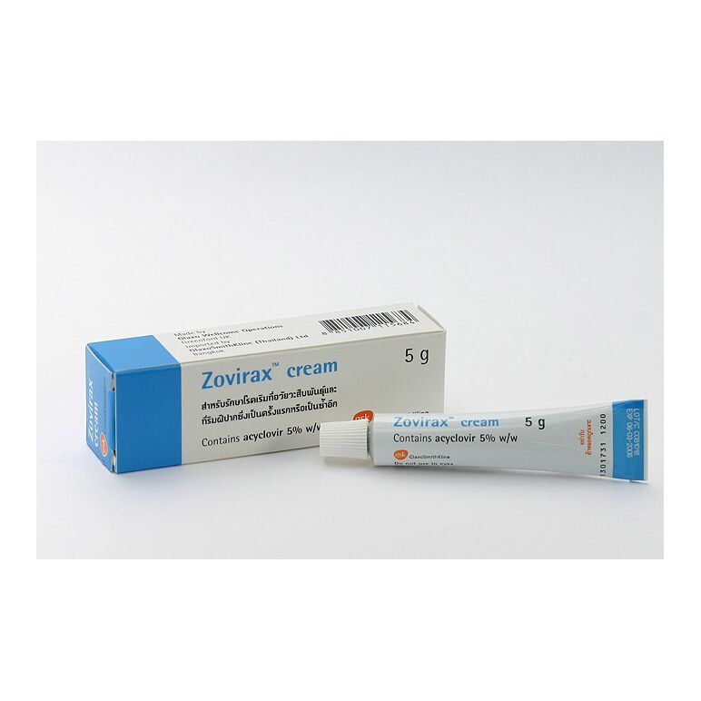 ZOVIRAX CREAM　 (Acyclovir 5%) ５g:個人輸入代行Yokohama Media